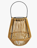 Load image into Gallery viewer, NELIA - Rattan Style Solar Lantern
