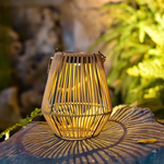 Load image into Gallery viewer, NELIA - Rattan Style Solar Lantern
